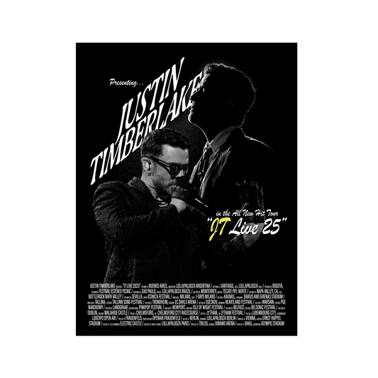 JT Live 2025 Poster
